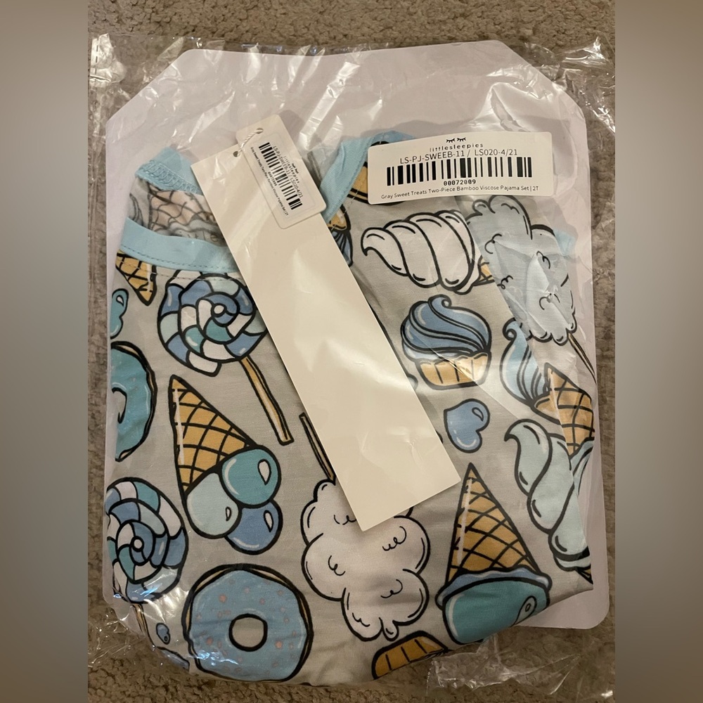 Gray Sweet Treats 2T Long Sleeve Set
